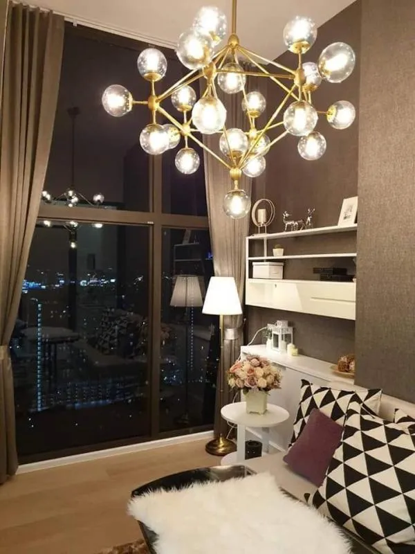 ให้เช่า Chewathai Resident Asoke LOFT 2 ชั้น แต่งครบพร้อมอยู่ วิวเมือง โล่ง โปร่งสบาย จองด่วน
