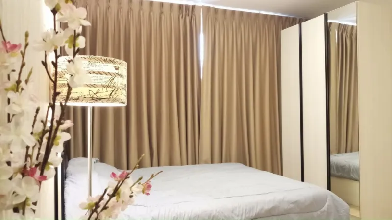 ขาย พลัมคอนโด พหลโยธิน 89 ห้องแต่งเรียบง่าย เฟอร์นิเจอร์ครบจบ หิ้วกระเป๋าใบเดียวเข้าอยู่ได้เลย