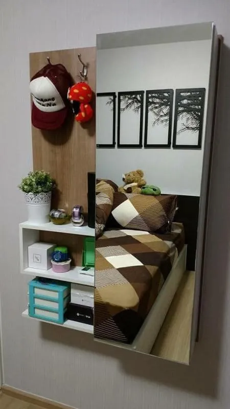 ว้าวว ห้องแต่งสวยจัดเต็ม ขาย พลัมคอนโดลาดพร้าว 101 ผนังหนังติดวอลแจ่มๆ แถมราคาดีเวอร์ ห้ามพลาดนะจ่ะ