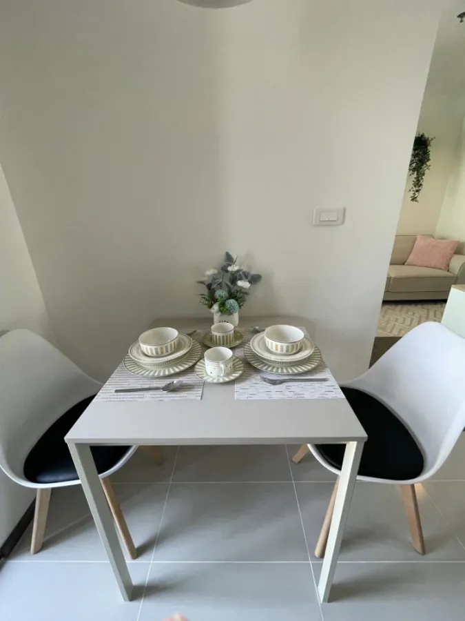 Selling a unit at The Base Park East, on a very high floor (26th floor). Beautifully decorated in a sweet and lovely style. Book now!