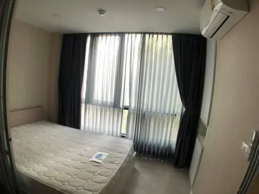 Urgent. Condo for rent, The Cube Nawamin-Ramintra, 1 bedroom, 1 bathroom, fully furnished. You can finish here.