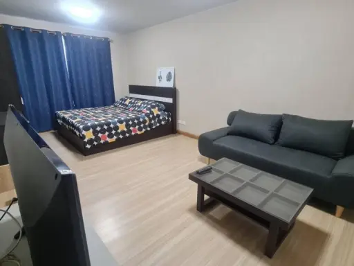 For rent, Plum Condo Phaholyothin 89, 7th floor, spacious room, fully furnished, hurry to book.
