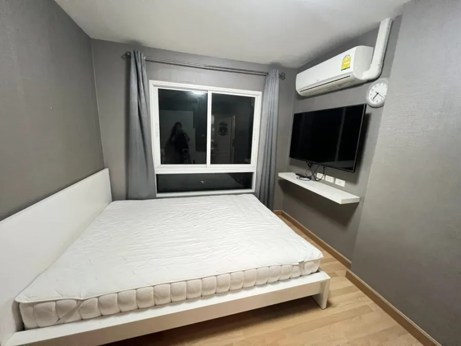 Condo for rent, Incio Serithai, room ready to move in, fully furnished, electrical appliances. Reserve quickly before you miss out.