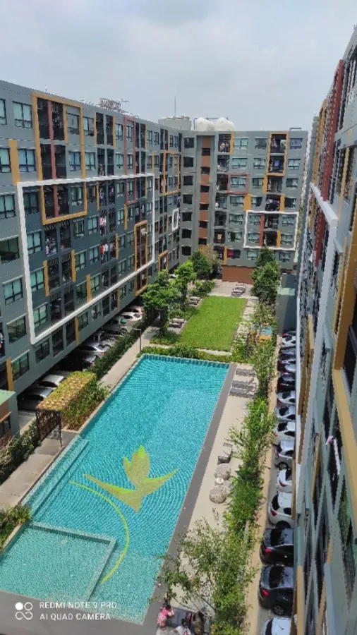 Urgent sale!! I Condo Green Space Sukhumvit 77 Phase 2, 7th floor, Building A, fully furnished, ready to move in, don't miss it!!