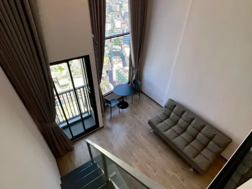 ให้เช่า Soho bangkok รัชดา ชั้น 20 วิวดี ห้องแบบ Duplex หันทางทิศเหนือ ไม่ร้อน แบบนี้ต้องจอง