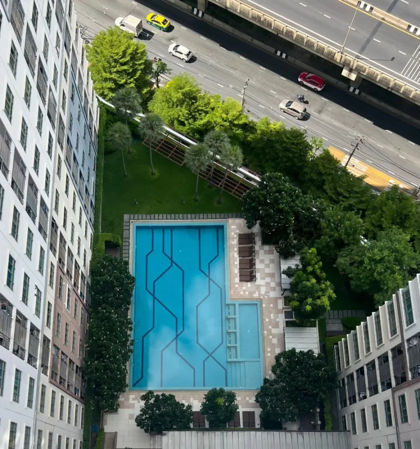 ขาย The Trust Residence Pinklao 1 ห้องนอน 1 ห้องน้ำ เฟอร์นิเจอร์บิวท์อินอย่างดี วิวเมืองสวย รีบจองเลย