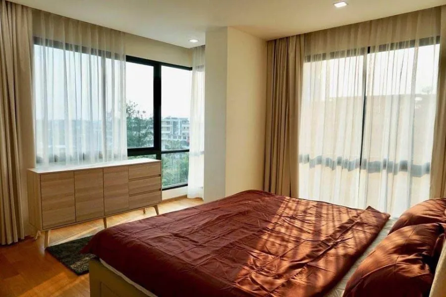 For rent, Mieler Sukhumvit 40, spacious room, feels like home. Well decorated If you can't make a reservation, hurry up.