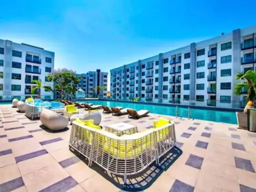 ปล่อยเช่าห้องสวยพร้อมเฟอร์นิเจอร์!! คอนโด อาคาเดีย บีช รีสอร์ท