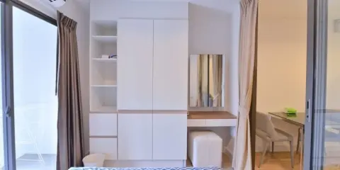 ให้เช่า!! คอนโด เดอะ เนสท์ สุขุมวิท 22 ชั้น 8 ตึก A ห้องสวย ตกแต่งพร้อมอยู่ อย่ารอช้า จองเลย ด่วนๆ!!
