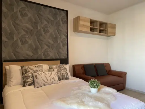 Condo for rent, Ideo Sukhumvit 93, complete with furniture and electrical appliances. Just come and move in.