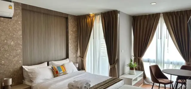 ให้เช่าคอนโด Airlink Residence ร่มเกล้า ห้องแต่งน่าอยู่ สิ่งอำนวยความสะดวกพร้อม พลาดแล้วจะเสียดายทีหลัง images