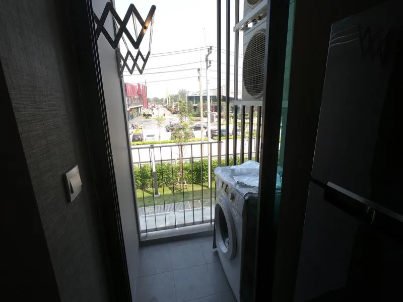 ให้เช่า Kave town space ม.กรุงเทพ รังสิต ตึก B ชั้น 3 ห้องมุม 1 bed Exclusive วิวนอก 