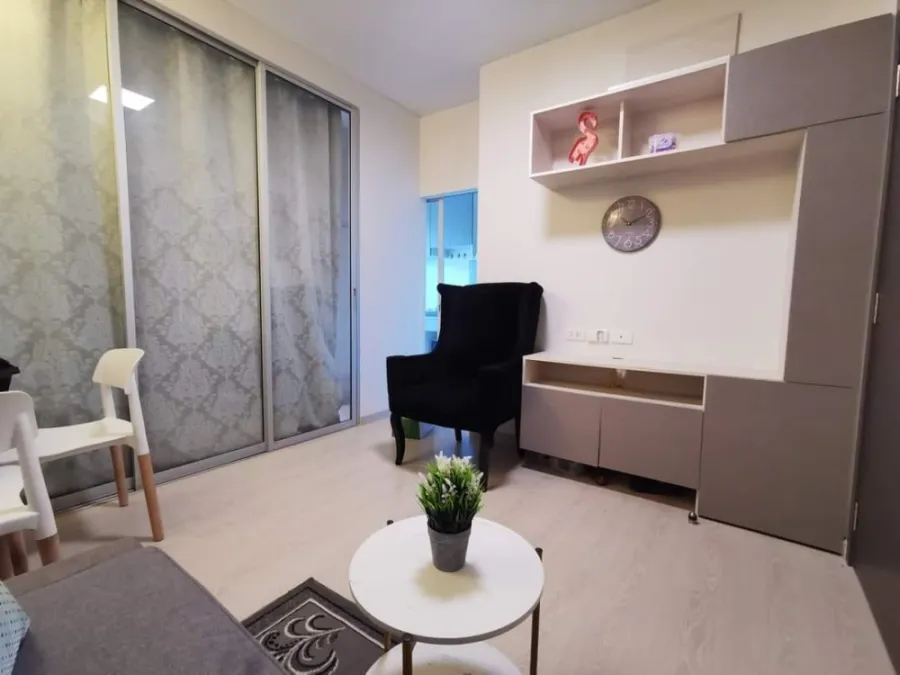 Condo for rent, The Niche ID Serithai, room ready to move in. Complete facilities Just come and move in.