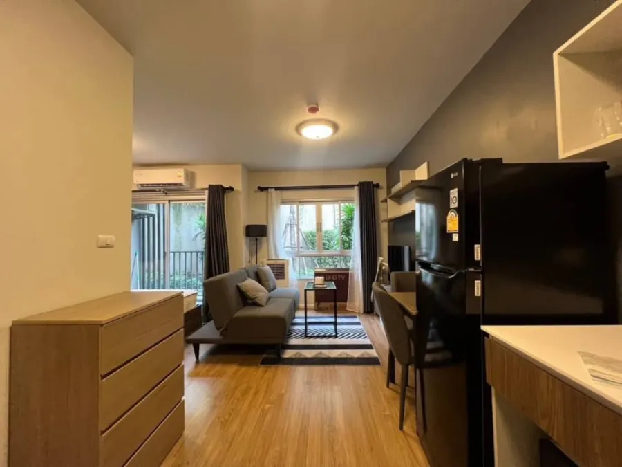 ขาย ห้องตกแต่งครบ D-Condo Bliss เฟอร์นิเจอร์ + เครื่องใช้ไฟฟ้าพร้อม พลาดแล้วจะเสียใจ