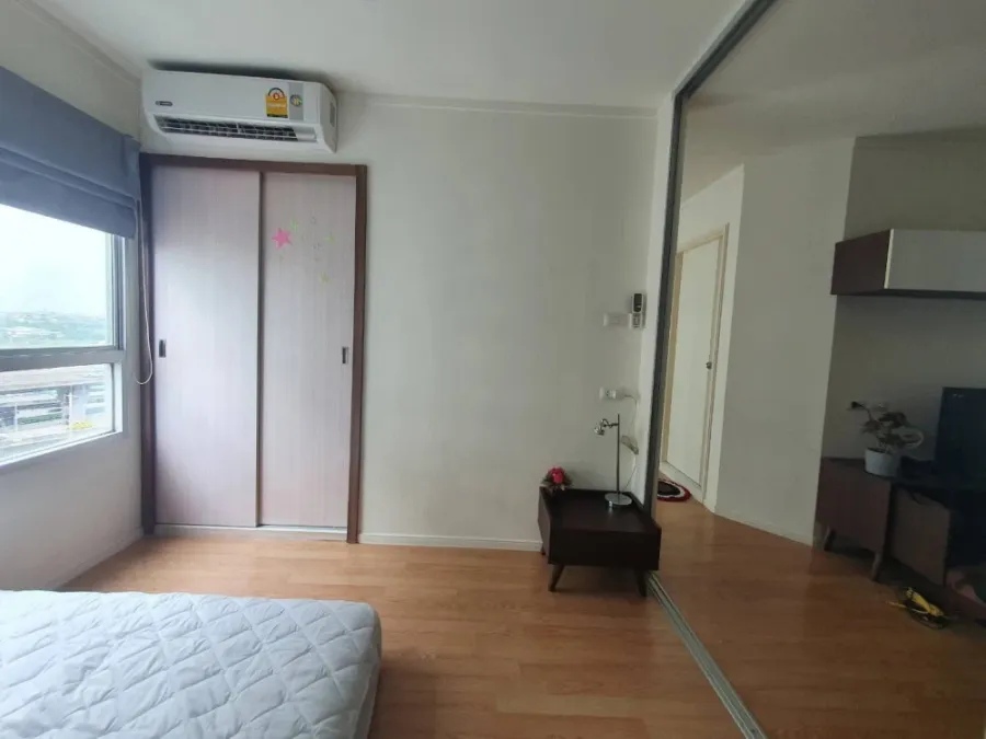 Selling Lumpini Mega City Bangna, ready-to-move-in unit with complete furniture and appliances. Book now, don't miss out!