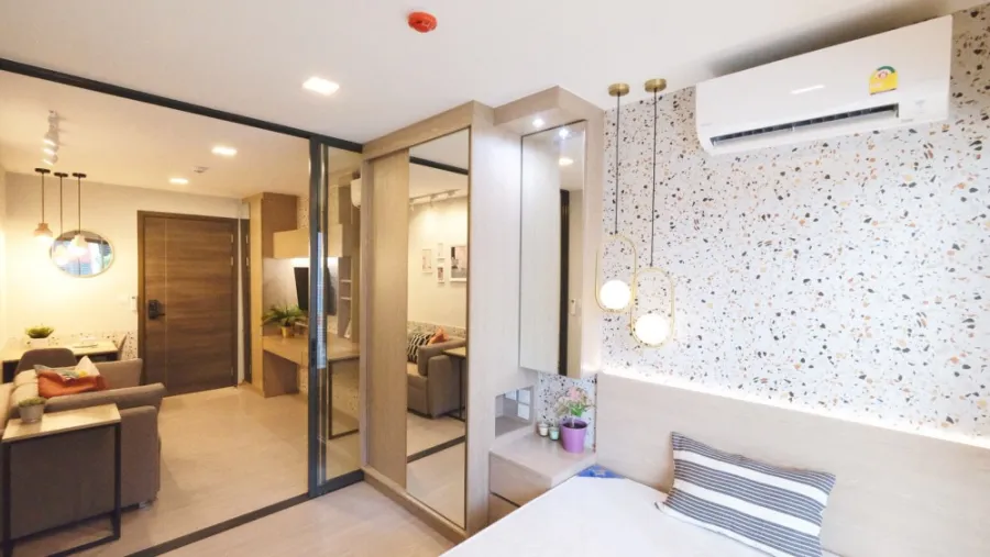 ให้เช่า เดอะ ไพรเวซี่ เอส 101 วิวสวน ห้องตกแต่งพร้อมอยู่ อย่ารอช้า