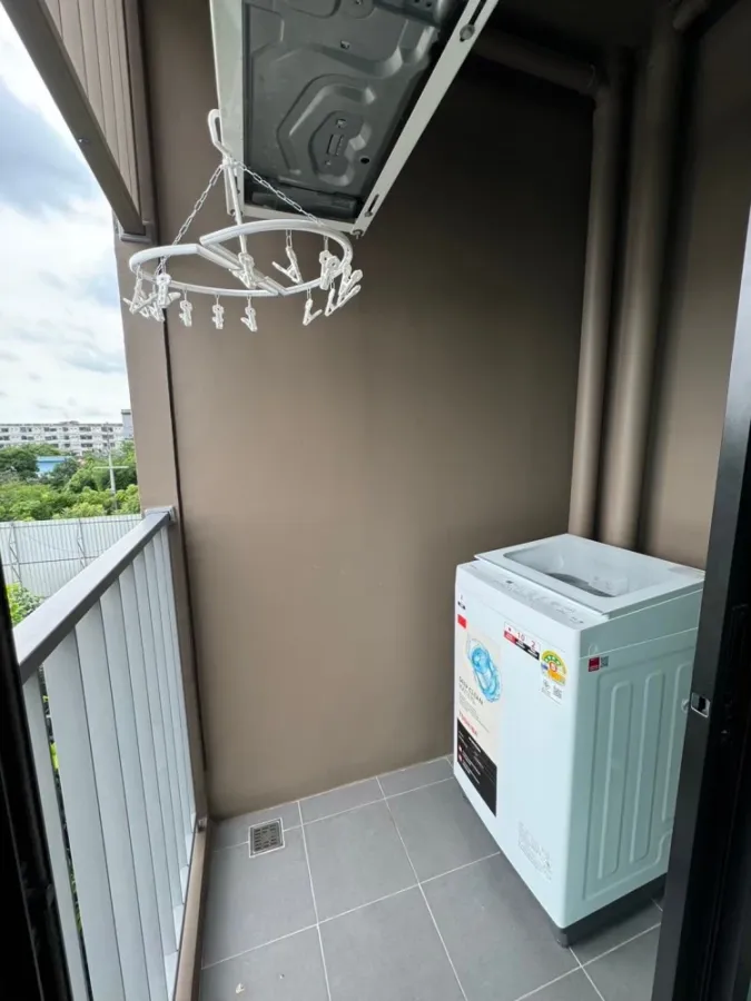 Condo for rent: Atmoz Flow Minburi. Nice room. Fully furnished. Ready to move in with just your suitcase.
