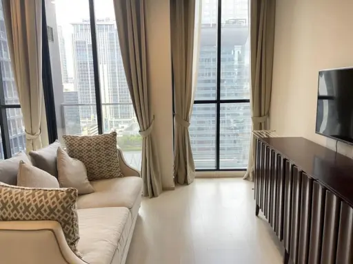 For rent: Noble Ploenjit, 17th floor, beautiful room, fully furnished, book now, don't wait. images