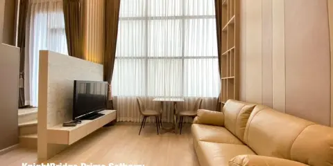 ปล่อยเช่าคอนโด KnightBridge Prime Sathorn ห้องน่าอยู่ เฟอร์แบบbuilt-in ราคาดี ไม่จองคือพลาดมาก