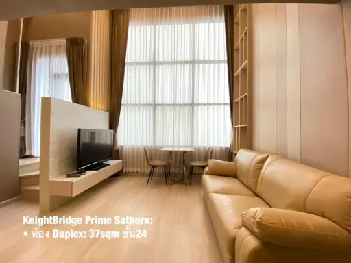 ปล่อยเช่าคอนโด KnightBridge Prime Sathorn ห้องน่าอยู่ เฟอร์แบบbuilt-in ราคาดี ไม่จองคือพลาดมาก images
