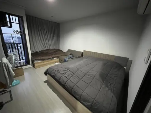 Condo for sale, Life Ladprao, studio room, furnished + ready appliances If you miss it, you will regret it.