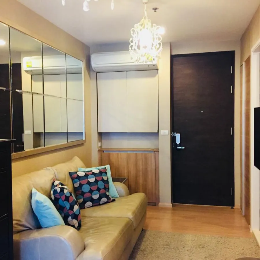 Condo for sale, Rhythm Sukhumvit 50, near Bts Onnut, 33rd floor, beautiful view, good price, don't miss it!!