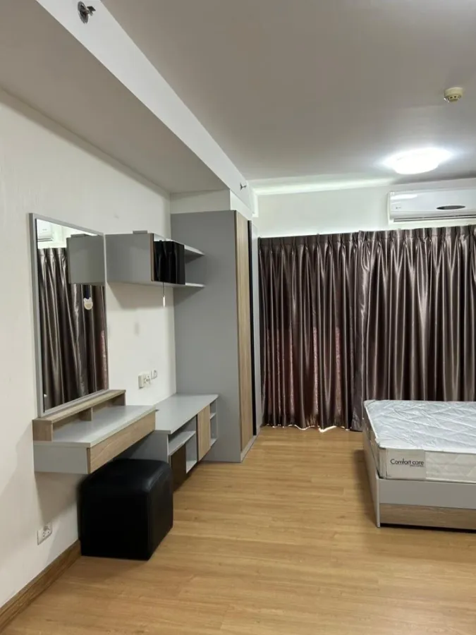 Condo for rent, Supalai Mare Pattaya (South Pattaya), studio room, 15th floor, fully furnished, ready to move in, reserve quickly.