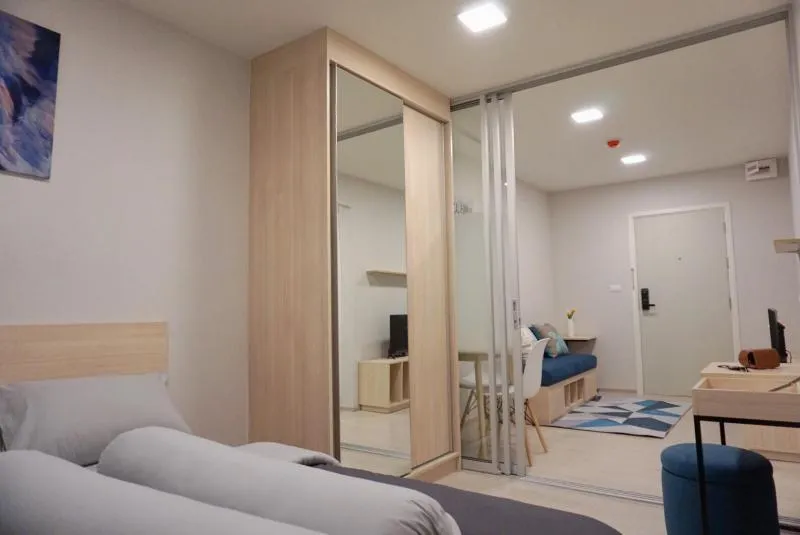 ให้เช่า Plum Condo Rangsit Alive 2 ห้องสวย ภายในใหม่กิ๊ก 1นอน เฟอร์ครบ รีบเลย พลาดแล้วจะเสียใจนะจ๊ะ