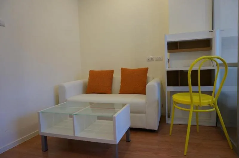 Condo for rent, Lumpini Ville Ramkhamhaeng 60/2, very beautiful room, city view, full furniture Hurry up and grab this room.