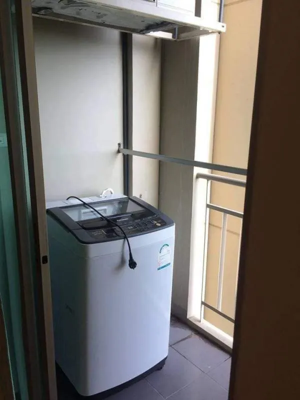 Condo for rent, Lumpini Mega City Bangna, clean room, beautiful furniture, convenient transportation, close to the expressway, do not miss it.