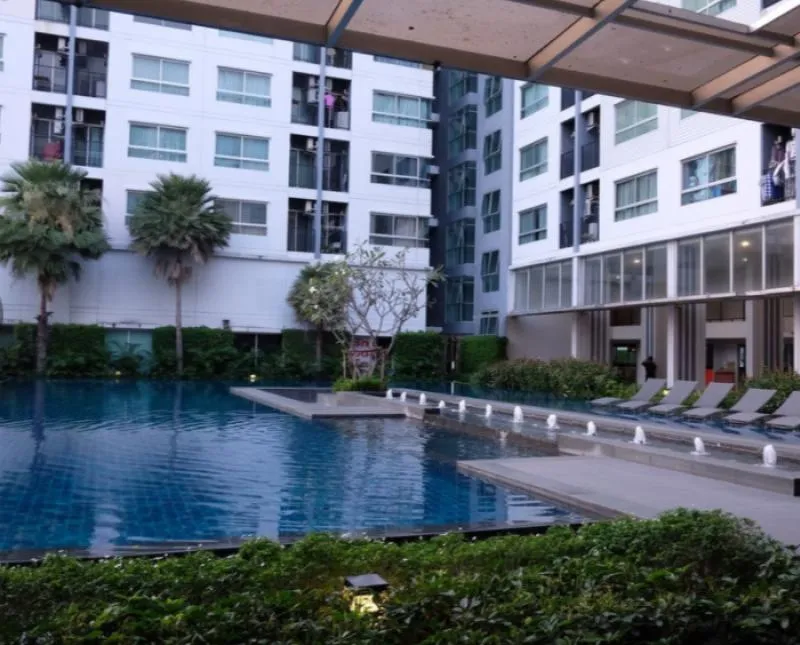 ขาย ดี คอนโด รัตนาธิเบศร์ วิวด้านหลังบ้านพักอาศัยเงียบสงบ ห้องใหม่ เฟอร์นิเจอร์+เครื่องใช้ไฟฟ้าครบ