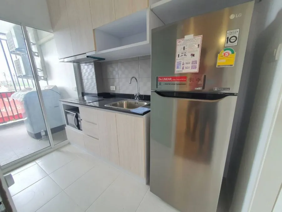 Condo for sale/rent Green Ville Sukhumvit 101 1 bedroom 1 bathroom 7th floor built-in room, fully furnished, beautiful view, cheap price, book now.