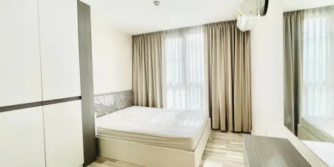 ให้เช่า Condo The Cube Plus Chaengwattana แบ่งสัดส่วนห้องลงตัวมาก พร้อมเครื่องใช้ไฟฟ้าครบครัน จองเลย