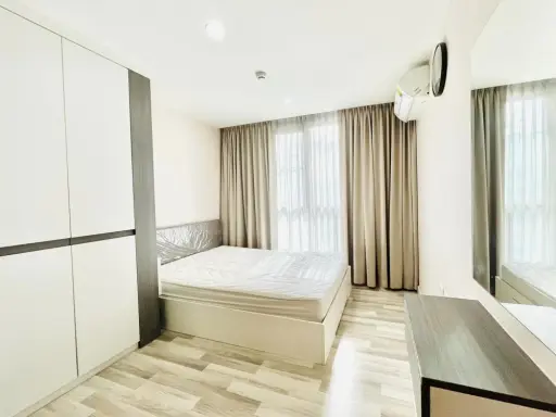 ให้เช่า Condo The Cube Plus Chaengwattana แบ่งสัดส่วนห้องลงตัวมาก พร้อมเครื่องใช้ไฟฟ้าครบครัน จองเลย