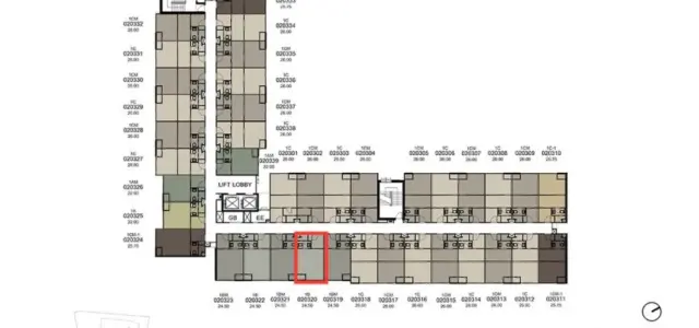 ขายดาวน์ ดีคอนโด ชายน์ รังสิต ชั้น 3 ตำแหน่ง 20 Furniture ครบชุด รีบจองเลย ห้ามพลาด images