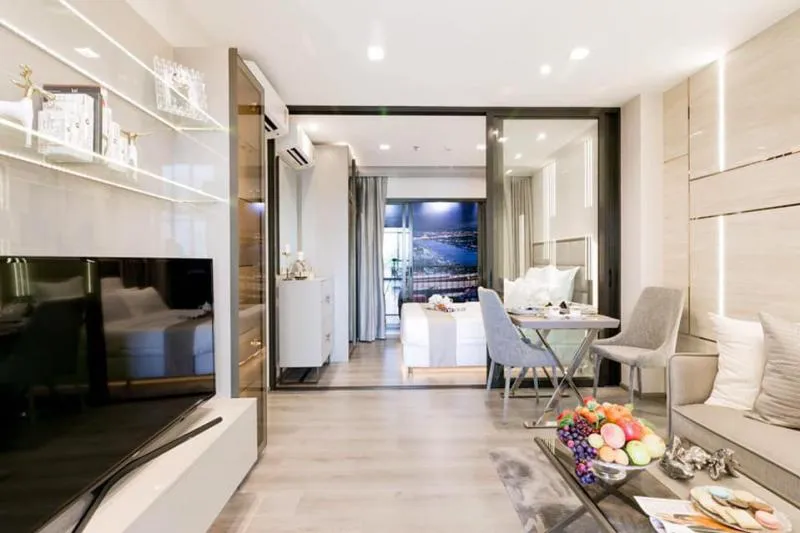 ขายดาวน์คอนโด the politan aqua 1ห้องนอน ชั้น15 ขนาด30ตรม. ทิศเหนือ​ วิวแม่น้ำ รีบจองด่วนน