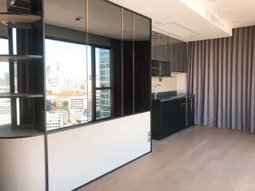 Condo for sale in Ashton Chula-Silom, the most of luxury with a room size of 63 square meters, the ultimate Rare Item you must have !!