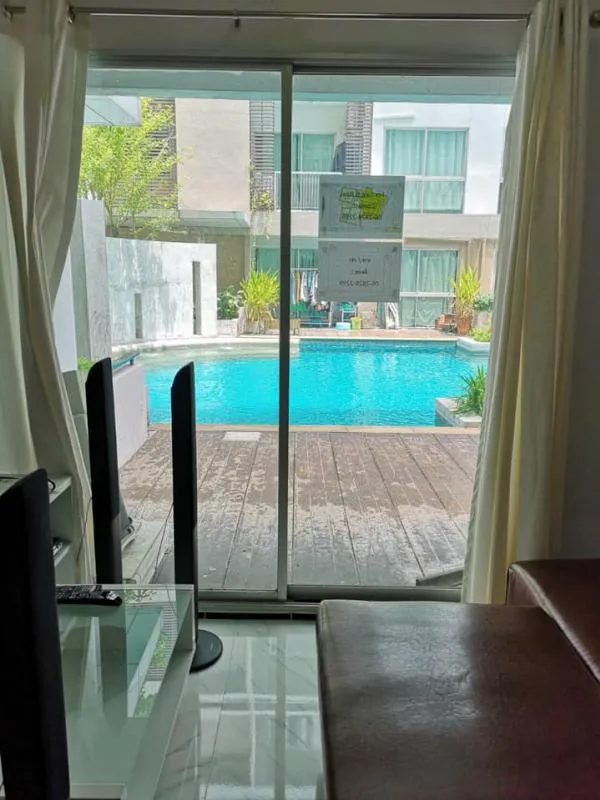 ให้เช่า คอนโด เอ สเปซ สุขุมวิท 77 ชั้น 1 ติดสระว่ายน้ำ ห้องสวย 