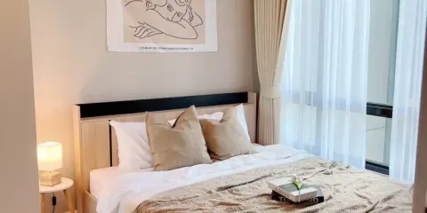 ให้เช่า Metro Luxe Riverfront Rattanathibet ชั้น 7 วิวแม่น้ำ แต่งครบ น่าอยู่ จองเลย