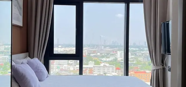 ให้เช่า คอนโด เดอะ ไลน์ สุขุมวิท 101 ห้องสไตล์โมเดิร์น เป็นสัดส่วน เครื่องใช้ไฟฟ้าครบ ราคาโดน จองเลย images