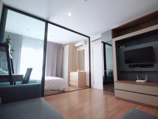 ให้เช่า คอนโด เดอะทรี ริโอ้ บางอ้อ สเตชั่น ตกแต่งพร้อมอยู่ วิวสระ ย้ายเลย อย่ารีรอ !! images