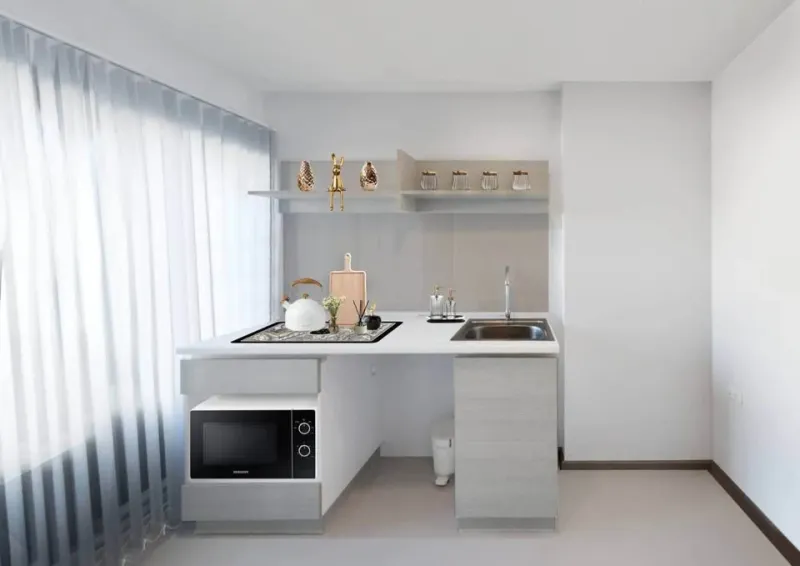ขาย แอสปาย ลาดพร้าว 113 ห้องชั้น 8 ขนาด 28.72 ตร.ม. Fully-Furnished ทั้งห้อง พร้อมเข้าอยู่ได้เลย