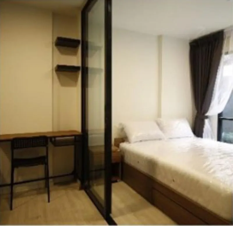 Kave Condo is located opposite. Bangkok University with 4 year contract Building C, 2nd floor Room s