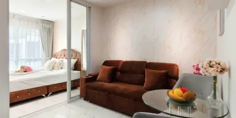 ให้เช่า รีเจ้นท์ โฮม สุขุมวิท 81 ห้องปูพื้นกระเบื้องสวยสะอาด วิวสระ สวน ห้องสวยตรงปก น่าจองสุดๆ