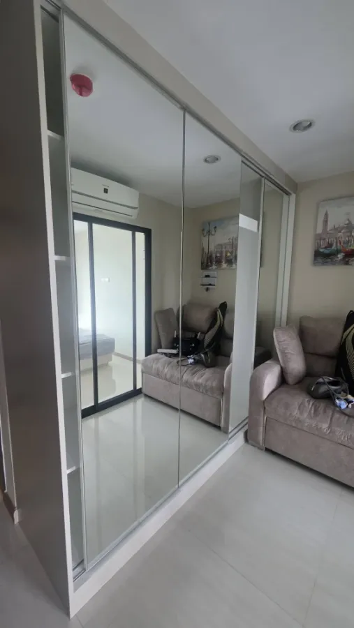 For rent condo Asher Ratchada ห้องน่าอยู่ เฟอร์ เครื่องใช้ไฟฟ้าครบ ราคจับต้องได้ มาจองได้แล้ววันนี้