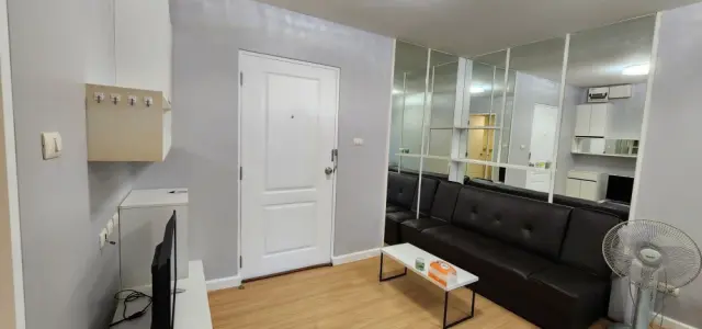 ขาย I Condo Sukhumvit 105 เฟอร์นิเจอร์+เครื่องใช้ไฟฟ้าครบ มี sofa bed ดีแบบนี้จองเลย images