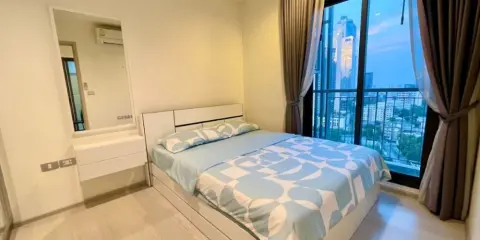 ให้เช่า คอนโด ริทึ่ม สุขุมวิท 36-38 ชั้นสูง วิวไม่บล็อค วิวเมือง เงียบสงบ ใกล้ BTS ทองหล่อ