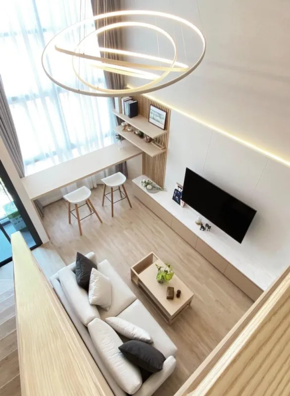 ให้เช่า IDEO NEW RAMA 9 ห้อง DUPLEX ตกแต่งสวย ดูดีมีสไตล์สุดๆ เรียบหรูขนาดนี้ จองเลยจร้า
