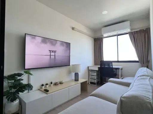 ขาย ให้เช่า Wela Ramkhamhaeng 186 1 ห้องนอน 1 ห้องน้ำ พื้นที่ใช้สอยเยอะ วิวเมืองสวย โปร่งโล่ง จองเลย
