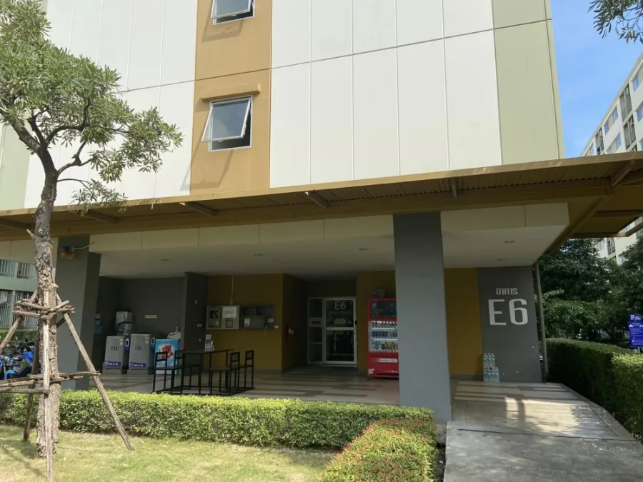 Condo for sale, Lumpini Township, Rangsit, Khlong 1, 4th floor, corner room, quiet, reserve it now.